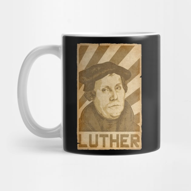 Martin Luther Retro Propaganda by Nerd_art